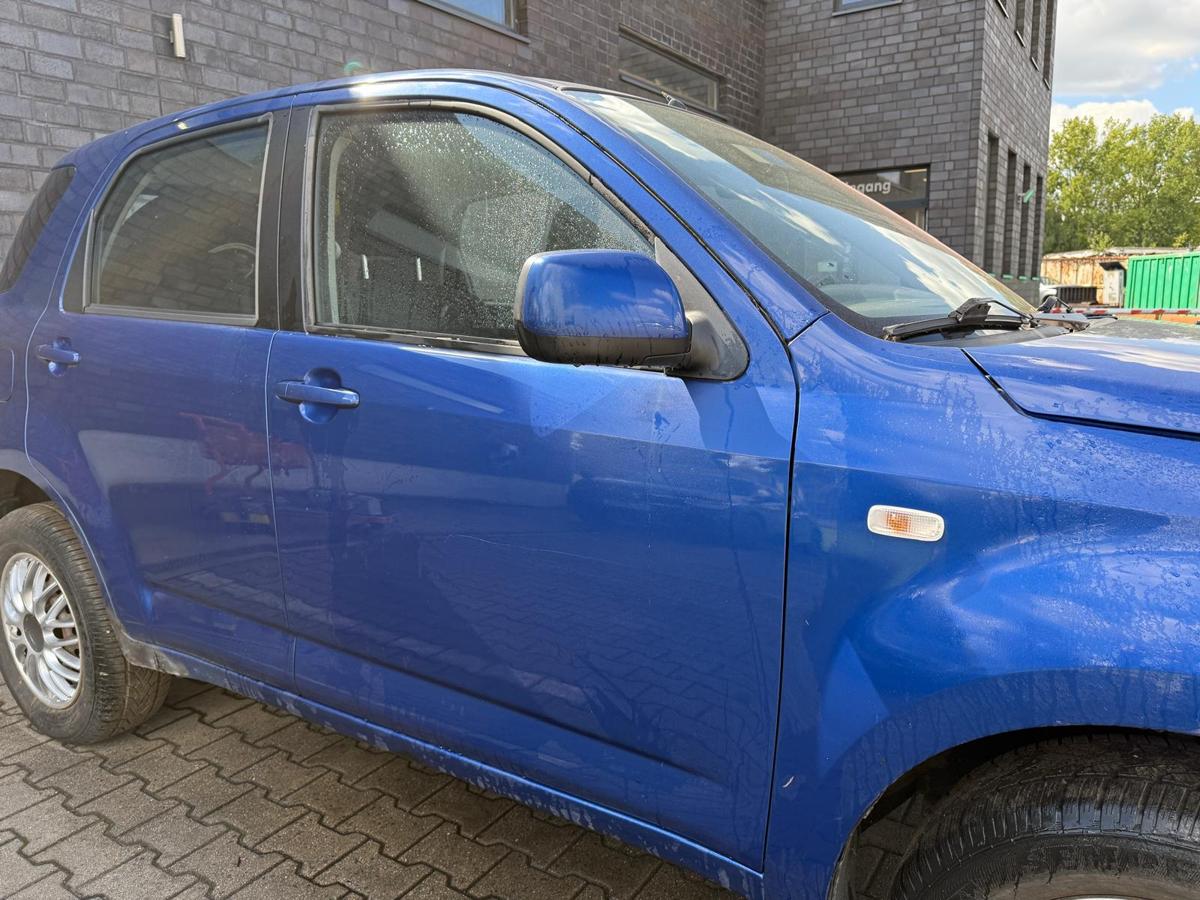 Daihatsu Terios II J2 original Tür vorn rechts B58 Blue Pearl Metallic BJ07